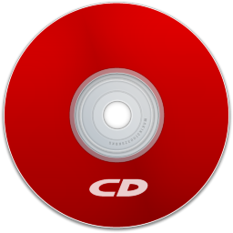 CD Red Icon 256x256 png